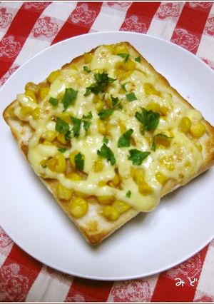 ★醤油コーンのマヨトースト★-レシピのメイン写真
