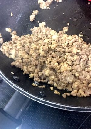 ひき肉と豆腐のそぼろ-レシピのメイン写真
