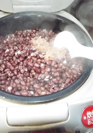 炊飯器で時短＋簡単お赤飯-レシピのメイン写真