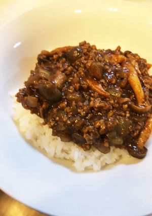 簡単!節約!時短普段のルーでキーマカレー-レシピのメイン写真