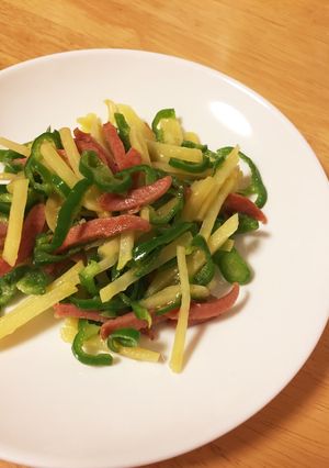 すぐてきる！じゃがピーマヨ炒め-レシピのメイン写真