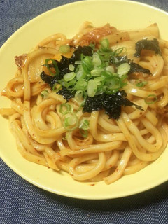 キムチ焼うどん-レシピのメイン写真