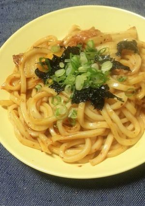キムチ焼うどん-レシピのメイン写真