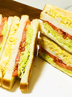 簡単!チキンエッグサンド-レシピのメイン写真
