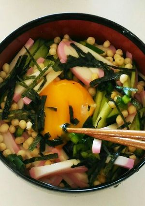 冷やしたぬき-レシピのメイン写真
