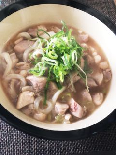 鶏モモとねぎのあんかけうどん-レシピのメイン写真