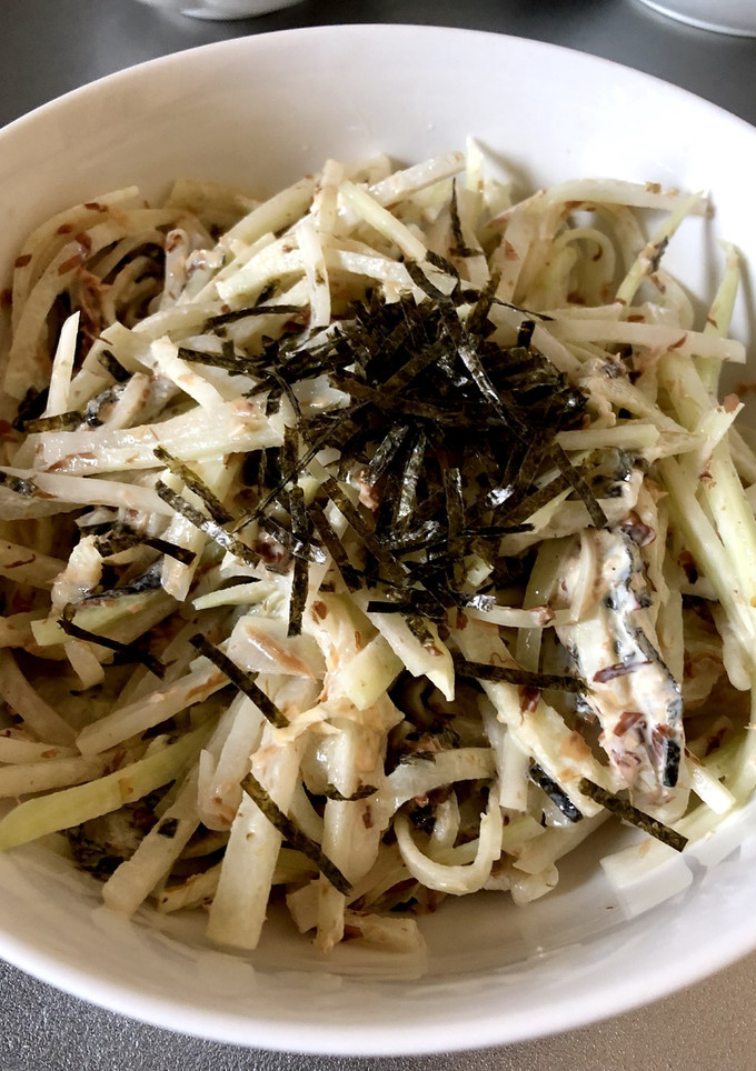 消費！！大根の和風マヨサラダ-レシピのメイン写真