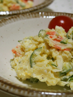 しっとり♪野菜と卵のポテトサラダ♪-レシピのメイン写真