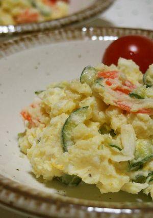 しっとり♪野菜と卵のポテトサラダ♪-レシピのメイン写真