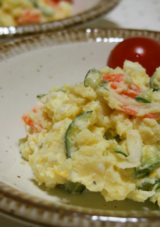 しっとり♪野菜と卵のポテトサラダ♪-レシピのメイン写真