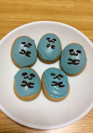 簡単！すみっコぐらし(とかげ)クッキー♪-レシピのメイン写真