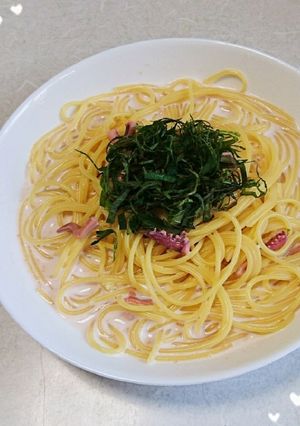 塩辛のクリームパスタ-レシピのメイン写真