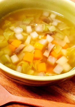 身体に優しい野菜コンソメスープ-レシピのメイン写真
