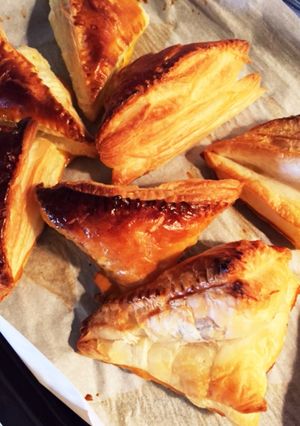 バレンタインに♪三角チョコパイ-レシピのメイン写真