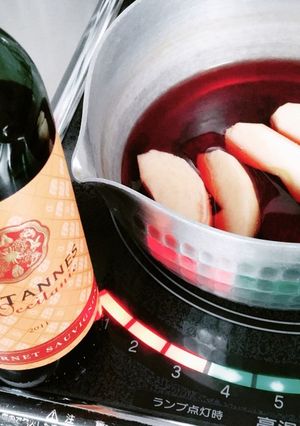 赤ワインのりんご煮-レシピのメイン写真