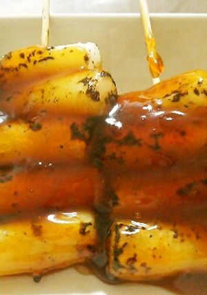 トッポギとすき焼きのたれでみたらし団子-レシピのメイン写真