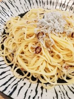 しらすのペペロンチーノ-レシピのメイン写真