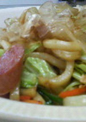 和風♡ 焼きうどん-レシピのメイン写真