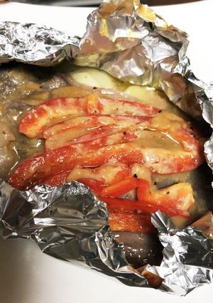 乗せるだけ！味噌バターホイル焼き-レシピのメイン写真