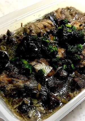 【作り置き】茄子とさば水煮缶の麺つゆ煮-レシピのメイン写真