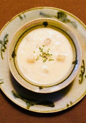 ほっこり♪　酒粕のクラムチャウダー-レシピのメイン写真