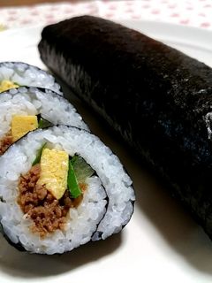 7種の具材できんぴら太巻き~恵方巻にも~-レシピのメイン写真