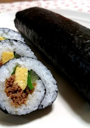7種の具材できんぴら太巻き～恵方巻にも～-レシピのメイン写真
