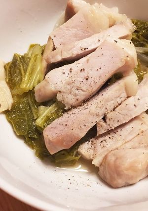 シンプル◎豚ロースと白菜の白ワイン蒸し-レシピのメイン写真