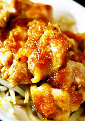 鶏もも肉&もやし～ステーキソースがけ～-レシピのメイン写真