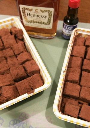 湯煎なし☆鍋ひとつで簡単生チョコ-レシピのメイン写真
