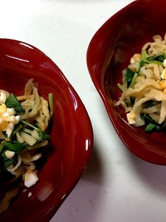 豆苗と切り干しだいこんのサラダ-レシピのメイン写真