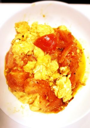 トマトと鶏卵炒め～西红柿(番茄)炒鸡蛋-レシピのメイン写真