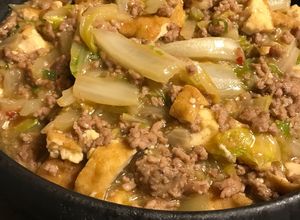 麻婆白菜 厚揚げでボリュームアップ♪-レシピのメイン写真