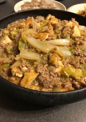 麻婆白菜 厚揚げでボリュームアップ♪-レシピのメイン写真