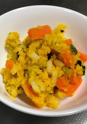 かぼちゃサラダ　野菜のおかず-レシピのメイン写真