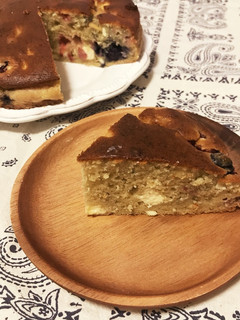 簡単!ミックスベリークリームチーズケーキ-レシピのメイン写真