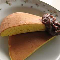 รูปของ さっぱり♪柚子餡ホットケーキ