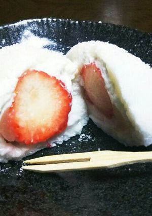 ふわとろ食感のふるーつ大福❤-レシピのメイン写真