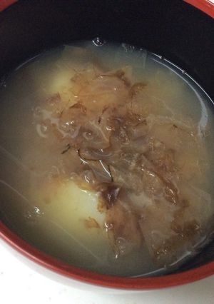 風邪や熱の時〜柔らかいお雑煮-レシピのメイン写真