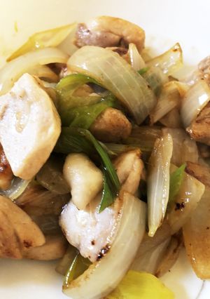 鶏肉のネギ塩炒め-レシピのメイン写真