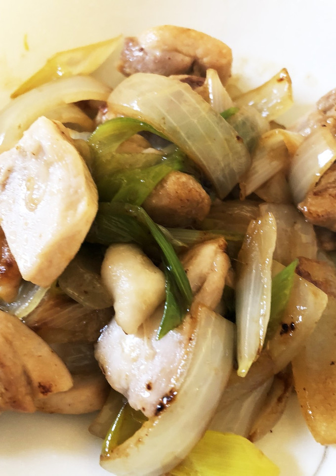 鶏肉のネギ塩炒め-レシピのメイン写真