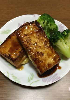 チーズイン厚揚げのオイスター炒め-レシピのメイン写真