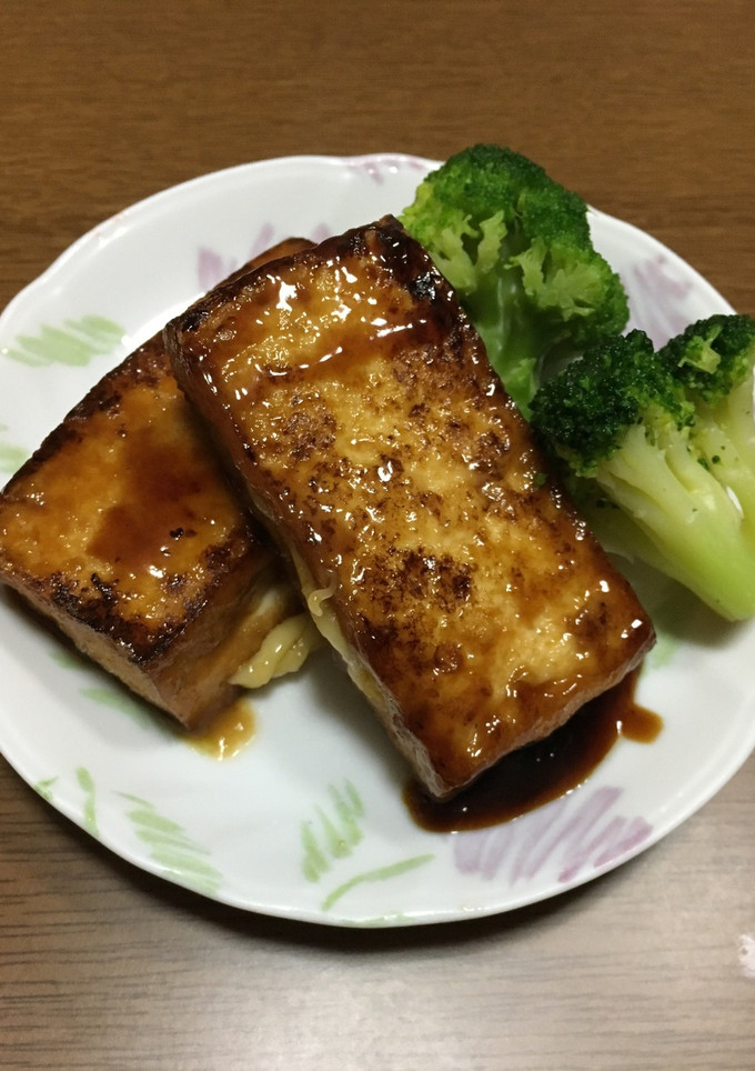 チーズイン厚揚げのオイスター炒め-レシピのメイン写真