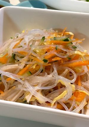 子供も野菜モリモリ食べれる春雨サラダ-レシピのメイン写真