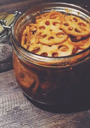 蓮根と牛蒡のキムチ-レシピのメイン写真