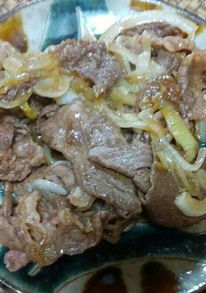 牛肉のすき焼き風炒め-レシピのメイン写真