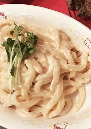 超簡単★15分で完成★明太クリームうどん-レシピのメイン写真