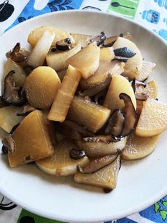 大根と干し椎茸の炒り煮-レシピのメイン写真