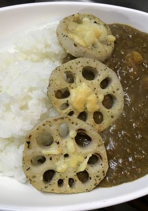 レンコンのソテー チーズ乗せ 簡単-レシピのメイン写真
