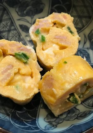 レンジで簡単！ロールオムレツ-レシピのメイン写真